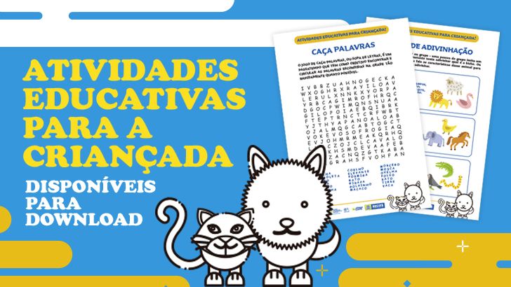 Secretaria Executiva dos Direitos dos Animais lança jogos educativos para  crianças